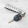 Sorority Polka Dot Strap Keychain