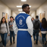 Royal & White Crest Phi Beta Sigma Bathrobe