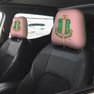 Alpha Kappa Alpha Car Headrest Cover - 2 Pieces