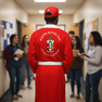 Kappa Alpha Psi Red & White Crest Phi Beta Sigma Bathrobe