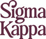 Sigma Kappa New Text Decal