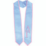 DISCOUNT-Delta Gamma Greek 2 Tone Lettered Graduation Sash Stole