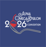 Alpha Omega Epsilon Convention Spoon 2026 Decal
