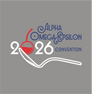 Alpha Omega Epsilon Convention Spoon 2026 Decal