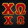 Fraternity & Sorority Giant 6.5" Tall Block Greek Letter Crewneck