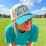 Sorority Polka Dot Bill Vintage Trucker Hat