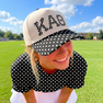 Sorority Polka Dot Bill Vintage Trucker Hat