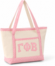 Sorority Gingham Tote Bag