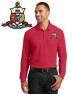  DISCOUNT-Kappa Alpha Psi Emblem Long Sleeve Polo 