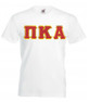 DISCOUNT- Fraternity Lettered V-Neck T-Shirt