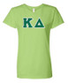  DISCOUNT- Lettered Sorority V-Neck tee 