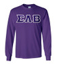  DISCOUNT Sigma Lambda Beta Lettered Long Sleeve Tee 