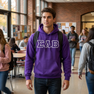 Sigma Lambda Beta Letters Hooded Sweatshirt - Best Value