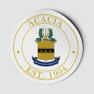 ACACIA Circle Crest - Shield Decal