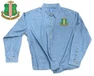  DISCOUNT-Alpha Kappa Alpha Denim Shirt - Shield 