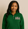  Alpha Kappa Alpha Sweatshirt - Quarter Zip 