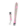 Alpha Kappa Alpha Woven Embroidered Lanyard