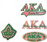  Alpha Kappa Alpha Line Jacket - AKA Big Crest Line Jacket 