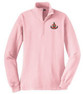 DISCOUNT-Alpha Chi Omega Crest - Shield Patch 1/4 Zip Pullover