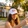 Alpha Chi Omega Greek Letter Hat