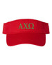  Alpha Chi Omega Greek Letter Visor 