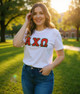 Alpha Chi Omega Lettered Shirts