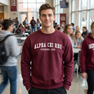 Alpha Chi Rho Fraternity Founders Crew Sweatshirt
