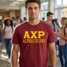 Alpha Chi Rho Greek Custom Comfort Colors Heavyweight T-Shirt