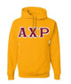  Alpha Chi Rho Custom Twill Hooded Sweatshirt 