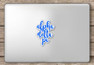 Alpha Delta Pi Script Sticker