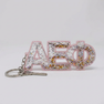 Alpha Epsilon Phi Glitter Keychain