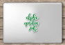  Alpha Epsilon Phi Script Sticker 