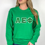 Alpha Epsilon Phi Lettered Long Sleeve Shirt