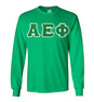 DISCOUNT Alpha Epsilon Phi Lettered Long Sleeve Tee 