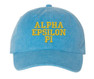  Alpha Epsilon Pi Pigment Dyed Baseball Cap 