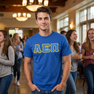 Alpha Epsilon Pi Fraternity Crest - Shield Twill Letter Tee