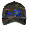  Alpha Epsilon Pi Lettered Camouflage Hat 
