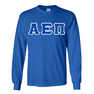  DISCOUNT Alpha Epsilon Pi Lettered Long sleeve 