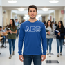 DISCOUNT Alpha Epsilon Pi Lettered Long sleeve