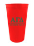 Alpha Gamma Delta Custom Greek Symbolized Stadium Cup