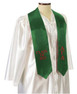  Alpha Gamma Delta Embroidered Graduation Sash Stole 