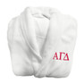 Alpha Gamma Delta Greek Letter Bathrobe