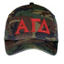  Alpha Gamma Delta Lettered Camouflage Hat 