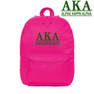 Alpha Kappa Alpha Custom Text Backpack 