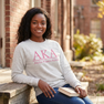 Alpha Kappa Alpha Message Sweatshirt