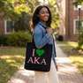 Alpha Kappa Alpha I Love Tote Bags