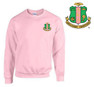  DISCOUNT-Alpha Kappa Alpha World Famous Crest - Shield Crewneck Sweatshirt - Best Value 