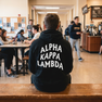 Alpha Kappa Lambda Social Hooded Sweatshirt