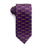 Alpha Kappa Lambda Lettered Woven Necktie
