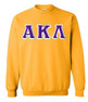  Alpha Kappa Lambda Custom Twill Crewneck Sweatshirt 